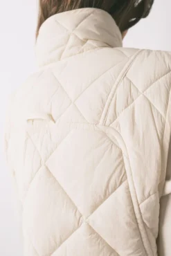 Mujer Women'secret Batas>Chaleco acolchado blanco