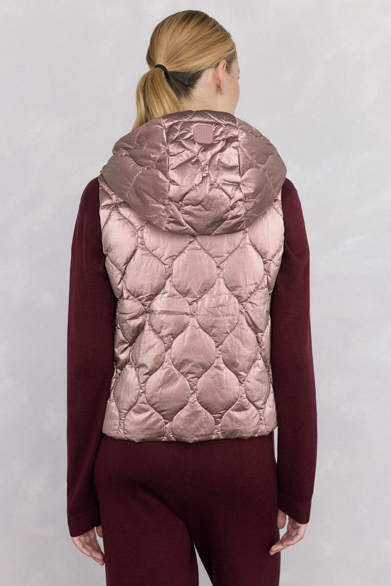 Mujer Pedro del Hierro Deporte|Chalecos>Chaleco acolchado capucha