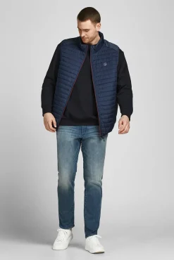 Hombre Jack & Jones PLUS Chalecos>Chaleco acolchado ligero PLUS
