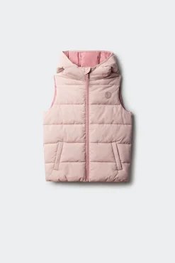 Niños Springfield Kids Abrigos>Chaleco acolchado niña