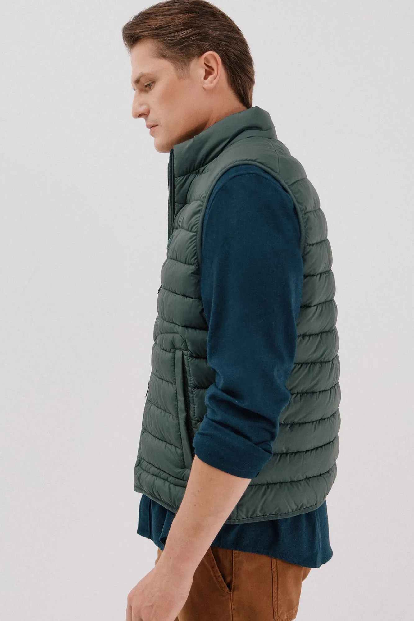 Hombre Cortefiel Chalecos|Plumíferos Ligeros>Chaleco acolchado ultralight