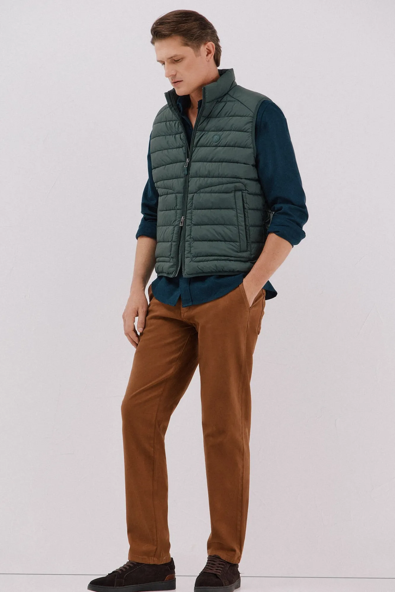 Hombre Cortefiel Chalecos|Plumíferos Ligeros>Chaleco acolchado ultralight