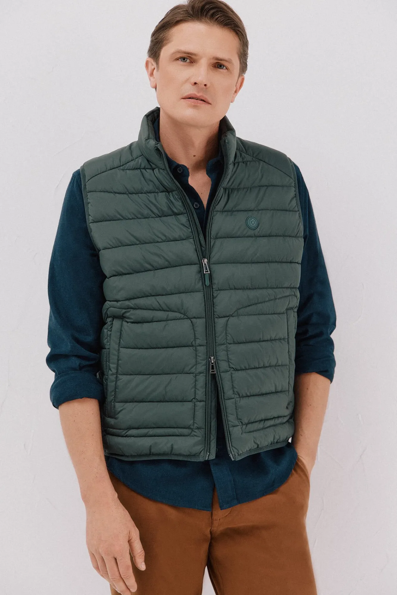 Hombre Cortefiel Chalecos|Plumíferos Ligeros>Chaleco acolchado ultralight