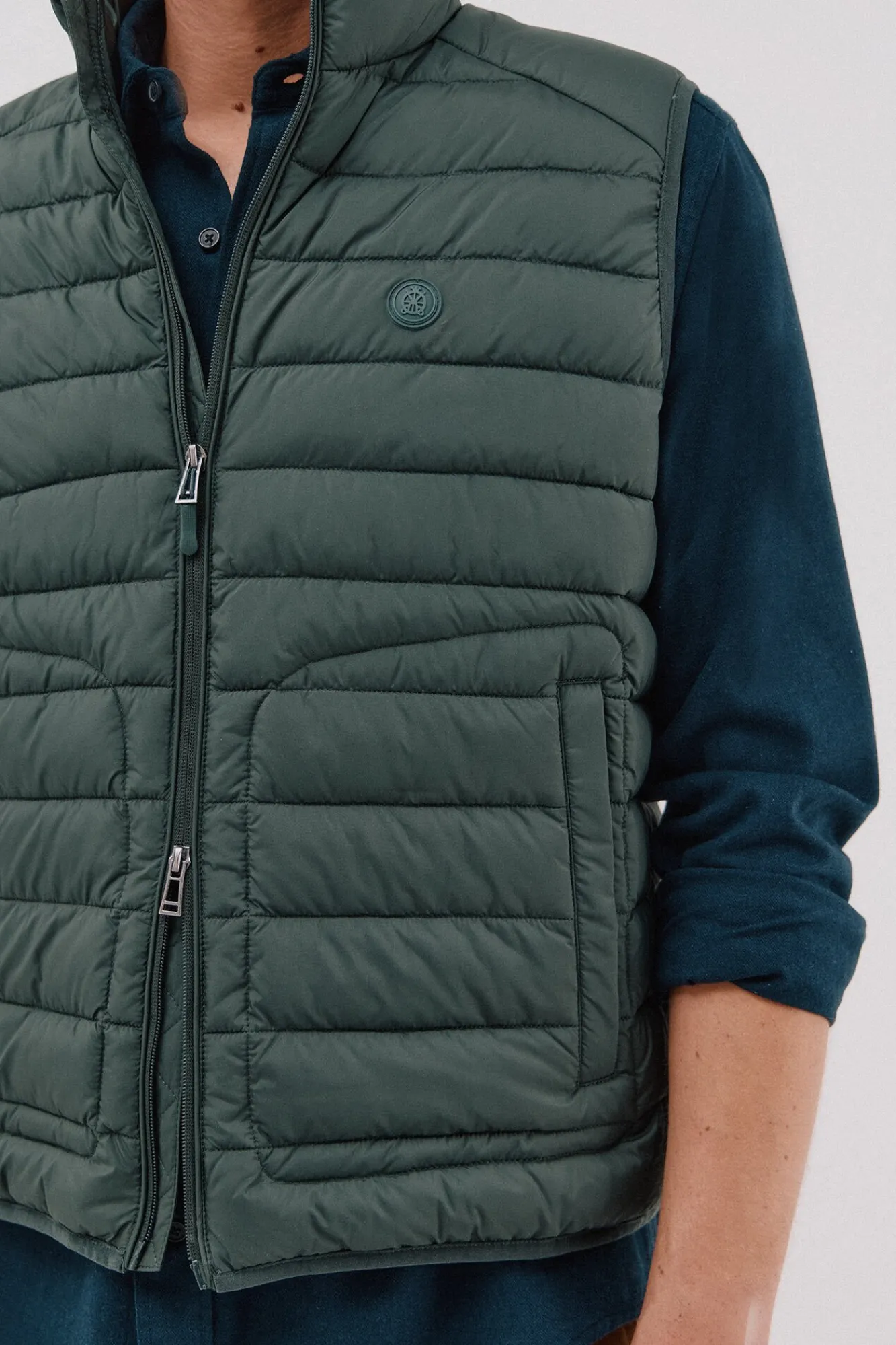 Hombre Cortefiel Chalecos|Plumíferos Ligeros>Chaleco acolchado ultralight