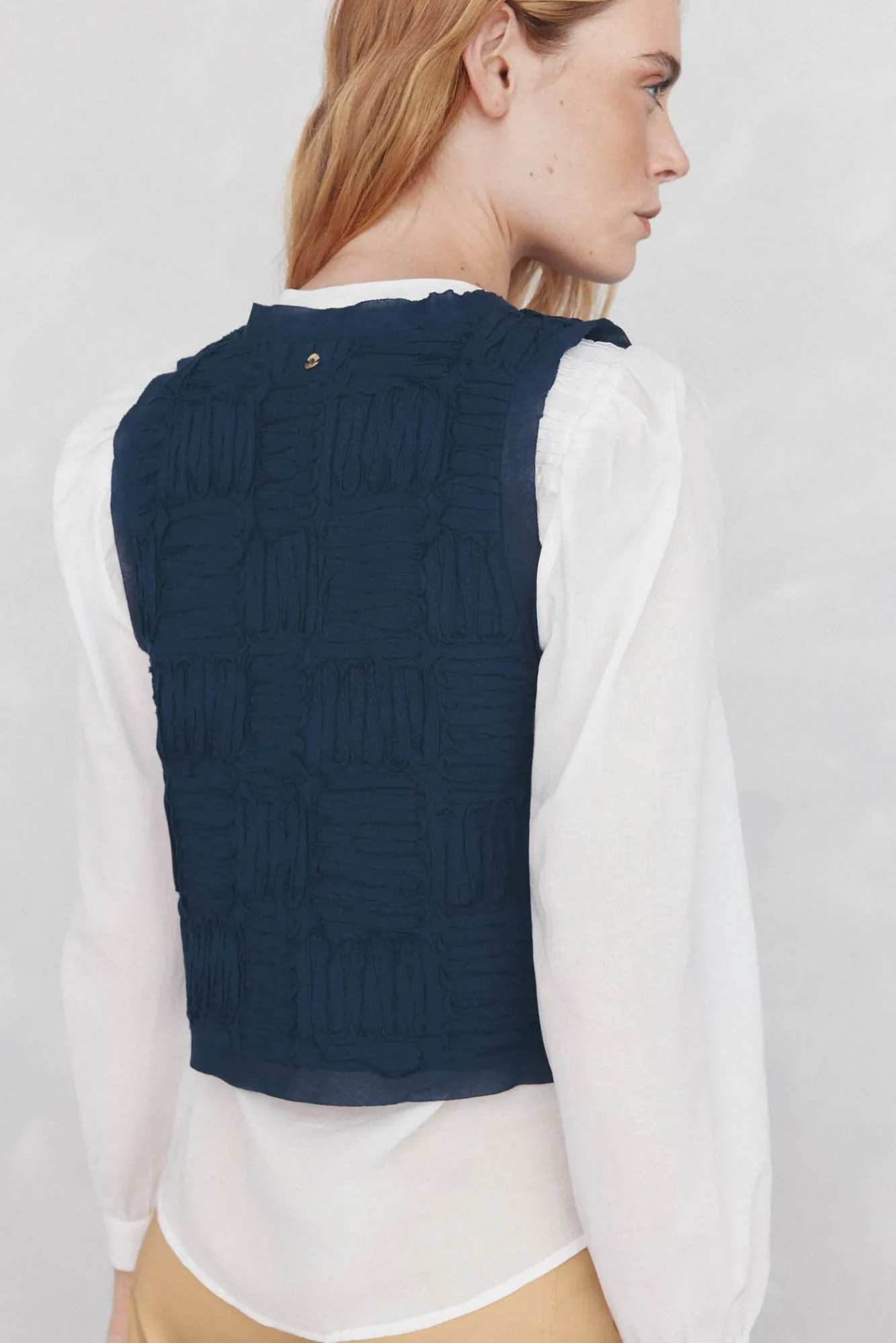 Mujer Pedro del Hierro Chalecos>Chaleco corto