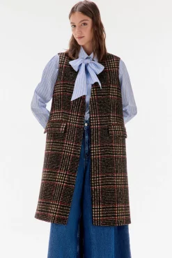 Mujer TFP by Tamara Falcó Chalecos>Chaleco de cuadros