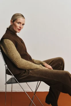 Mujer Cortefiel Chalecos>Chaleco de mujer oversize