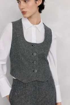 Mujer Pedro del Hierro Chalecos|Blazers><noscript><img width=