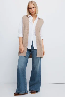 Mujer Springfield Chalecos>Chaleco largo abierto