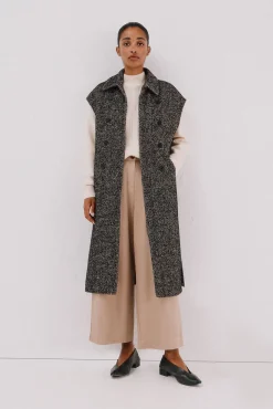 Mujer Cortefiel Chalecos>Chaleco largo botones