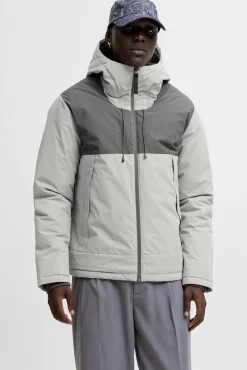 Hombre Jack & Jones Chaquetas>Chaqueta acolchada bicolor