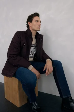 Hombre Pedro del Hierro Chaquetas|Abrigos>Chaqueta acolchada rombos