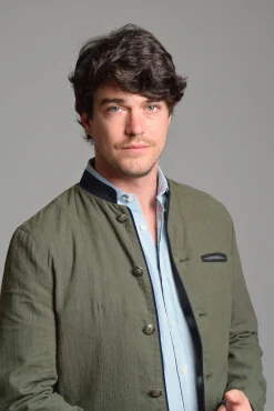 Hombre Cloking Chaquetas>Chaqueta Austriaca Lino y Ante