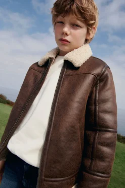 Niños Springfield Kids Chaquetas|Abrigos>Chaqueta aviador niño