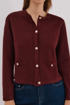 Mujer Cortefiel Jerséis>Chaqueta básica punto