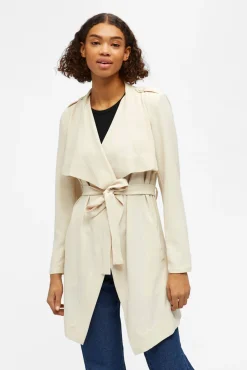 Mujer Object Chaquetas>Chaqueta con cinturón