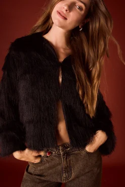 Mujer Slowlove Chaquetas>Chaqueta con flecos