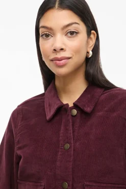 Mujer Vila Chaquetas>Chaqueta corta de pana