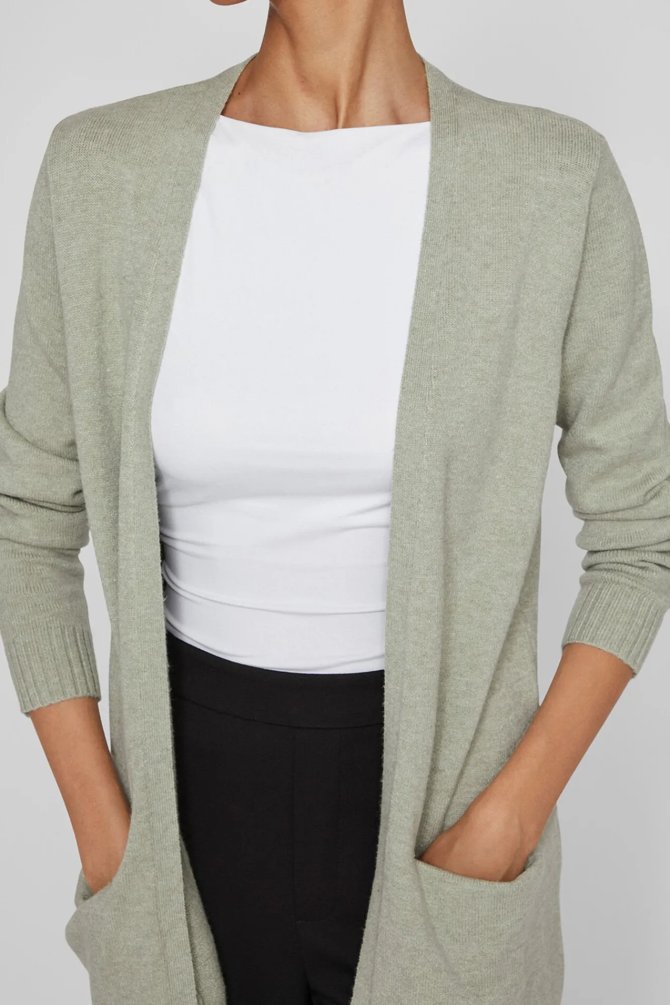 Mujer Vila Jerséis>Chaqueta cárdigan de punto