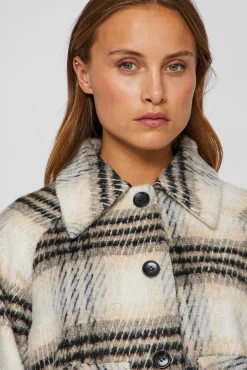 Mujer Vila Chaquetas|Abrigos>Chaqueta de paño abotonada