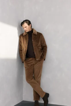 Hombre Pedro del Hierro Chaquetas>Chaqueta doble faz borrego