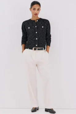 Mujer Cortefiel Jerséis>Chaqueta lúrex botones