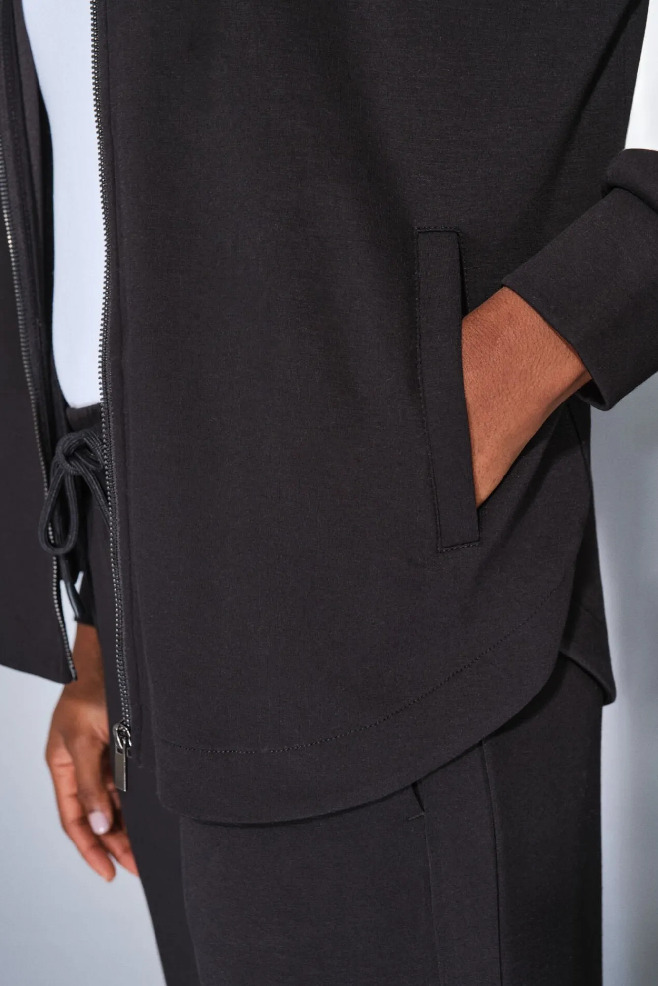 Mujer Dash and Stars Deporte|Chaquetas>Chaqueta negra cremallera