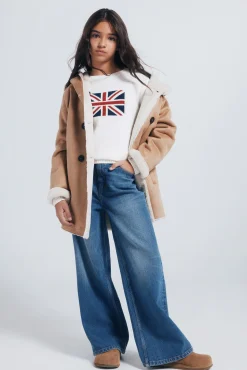 Niños Springfield Kids Abrigos|Chaquetas>Chaqueta paño cruzada niña