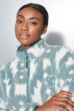 Mujer Dash and Stars Deporte>Chaqueta polar cremallera hielo