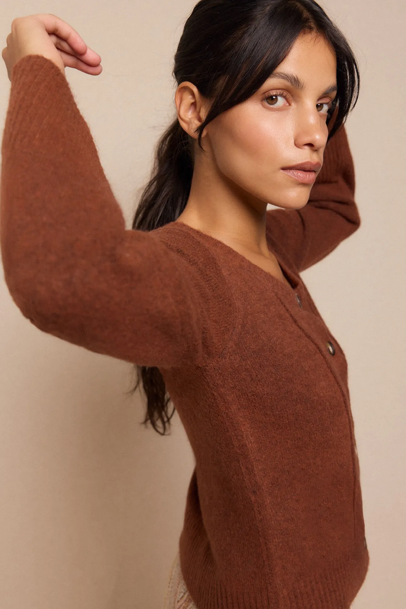 Mujer Slowlove Chaquetas>Chaqueta punto