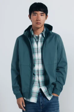 Hombre Springfield Chaquetas>Chaqueta shoftshell capucha