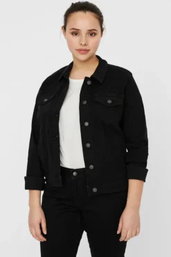 Mujer Vero Moda Curve Chaquetas>Chaqueta vaquera talla grande