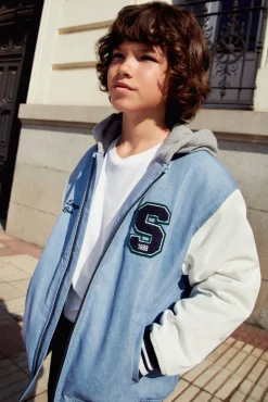 Niños Springfield Kids Chaquetas|Abrigos>Chaqueta varsity beisbolera niño