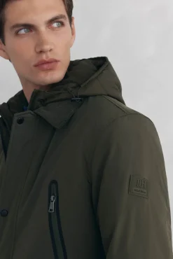 Hombre Pedro del Hierro Chaquetas|Abrigos>Chaqueta vistas cremallera repelente al agua