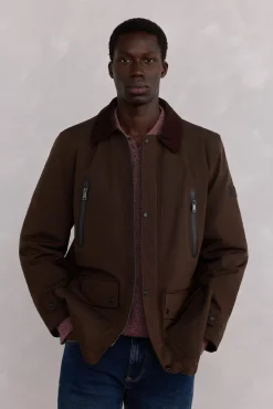 Hombre Pedro del Hierro Chaquetas|Abrigos>Chaqueta vistas cremallera repelente al agua