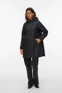 Mujer Vero Moda Chaquetas|Abrigos>Chubasquero con capucha