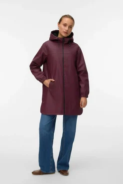 Mujer Vero Moda Chaquetas|Abrigos>Chubasquero con capucha
