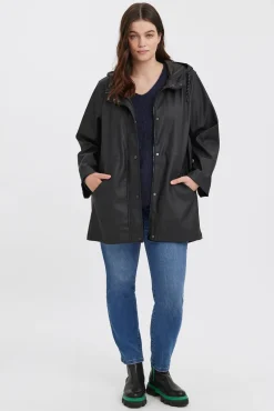 Mujer Vero Moda Curve Chaquetas|Abrigos>Chubasquero con capucha Curve