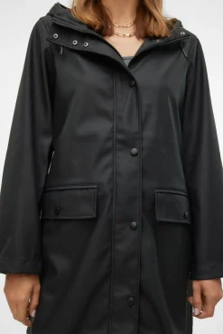 Mujer Vero Moda Chaquetas|Abrigos>Chubasquero midi con capucha