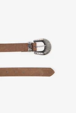 Mujer Cortefiel Cinturones>Cinturón cowboy topo