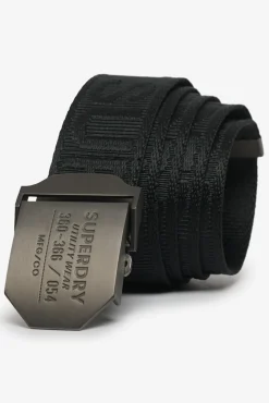 Hombre Superdry Cinturones>Cinturón hebilla metálica