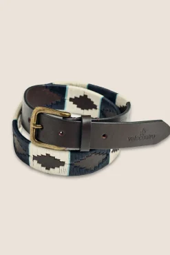 Hombre Valecuatro Cinturones>Cinturón Soyón Línea Blanco