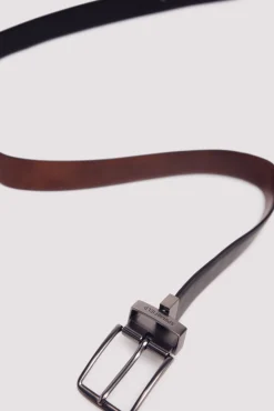 Hombre Springfield Cinturones>Cinturón tejanero reversible