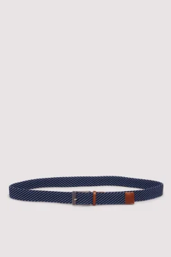 Hombre Springfield Cinturones>Cinturón trenzado bicolor