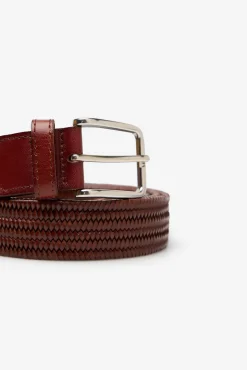 Hombre Cortefiel Cinturones>Cinturón trenzado elástico