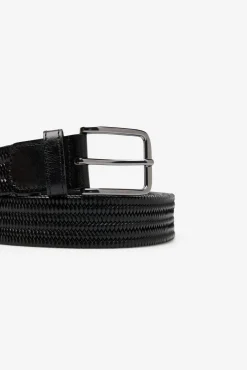Hombre Cortefiel Cinturones>Cinturón trenzado elástico
