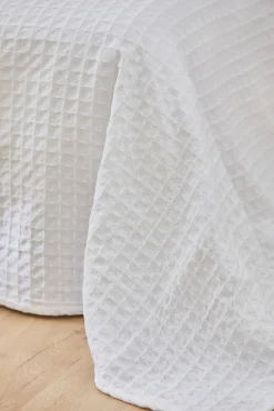 Calma House Colchas Y Edredones>Colcha de algodón nido de abeja Panal