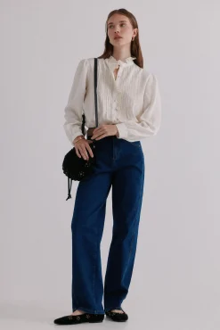 Mujer Hoss Intropia Blusas>Colette. Blusa bordada