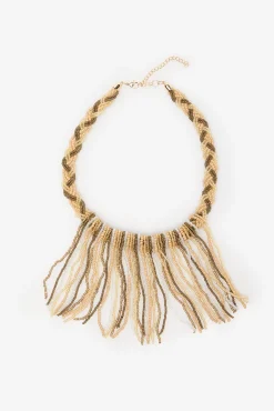 Mujer Cortefiel Joyería Y Bisutería>Collar de rayas