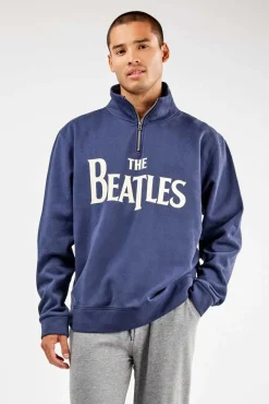 Hombre Gisela Pijamas>Conjunto hombre The Beatles felpa interior perchado